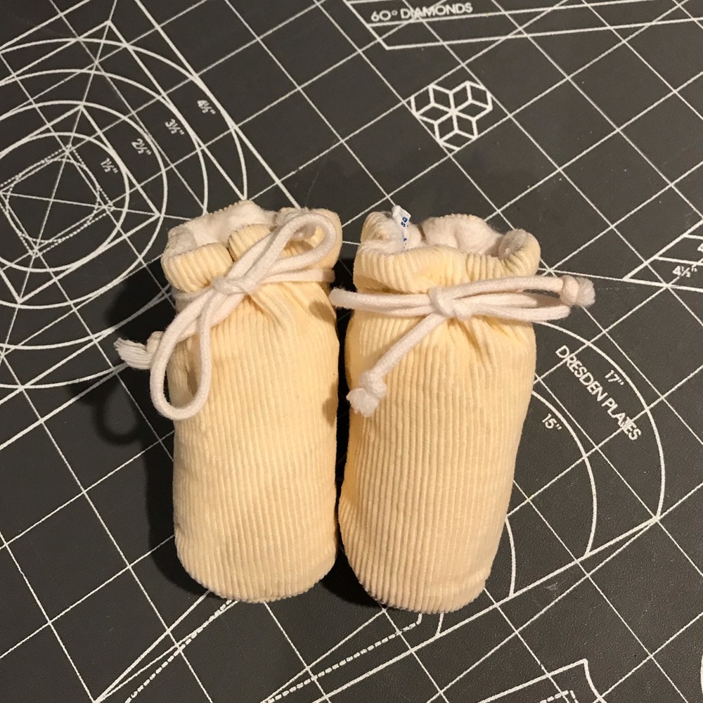 Vintage baby booties